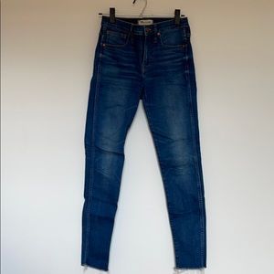 Madewell 9” High Waisted Skinny Jeans
